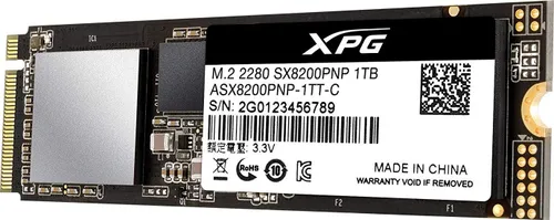 ADATA XPG SX8200 PRO SSD 1 TB M. 2 2280 PCI-E x4 Gen3 NVMe SSD (ASX8200PNP-1TT-C)