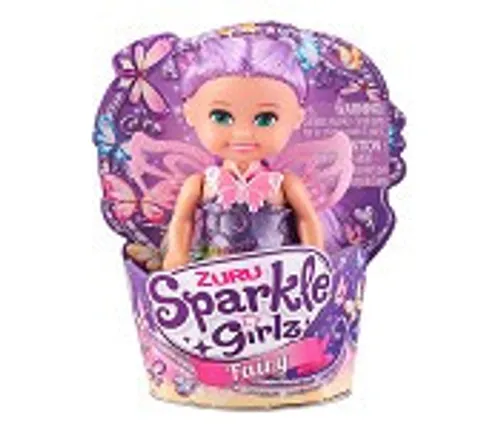 ZURU Sparkle Girlz Кукла 4,7 дюйма Фея Кекс коробка 48 шт.