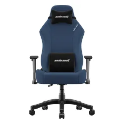 Fotel Anda Seat Luna L Dark Blue Fabric Gamingowy do 100kg Tkanina Granatowy