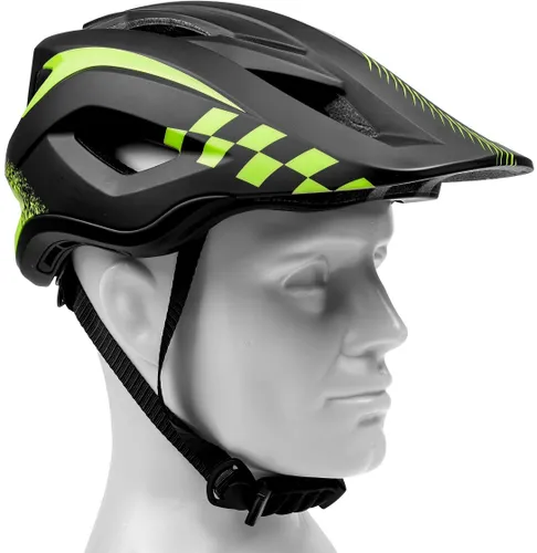 Kask rowerowy VAYOX Enduro VA0421BS Czarny Full Face z odpinaną szczęką (rozmiar S)