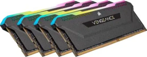 Pamięć Corsair Vengeance RGB PRO SL, DDR4, 32 GB, 3200MHz, CL16 (CMH32GX4M4E3200C16)