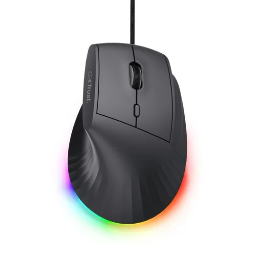 Myszka gamingowa Trust GXT 145 REXXA przewodowa 12800 dpi optyczna czarna