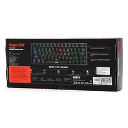 Klawiatura MARVO Shogo 63W Czarny