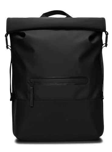 Рюкзак Rains Trail Rolltop Backpack W3 - черный