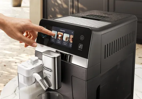 Ekspres DELONGHI ECAM 470.75.GX Eletta Ultra (Spienianie mleka na ciepło i zimno) (Cold Brew)