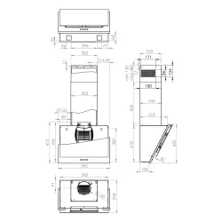Okap Gorenje Simplicity WHI6SYB Czarny