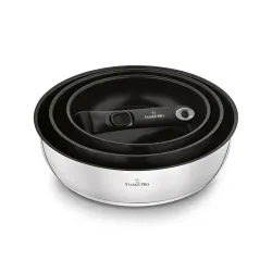 Zestaw 3 patelni z odpinaną rączką Starke Pro Susvid 20 cm 24 cm 28 cm