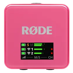 System bezprzewodowy RODE Wireless Go III Różowy