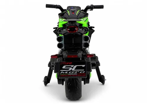 Motor Na Akumulator Dla Dziecka Xw-07 Podświetlane Koła LED Eva Skóra Radio