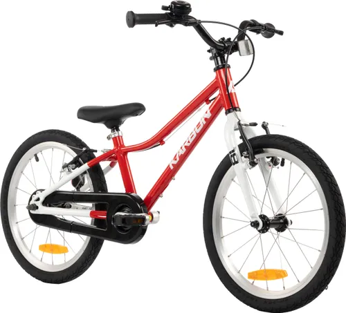 Rower dziecięcy KARBON Superlight 18 cali dla chłopca Czerwony