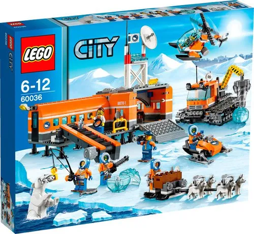 Конструктор Lego City арктическая база (60036)