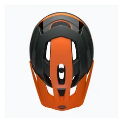Kask rowerowy Bell 4Forty Air Integrated MIPS matte dark green/orange