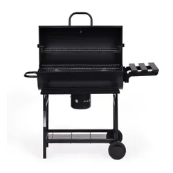 Grill węglowy ogrodowy z pokrywą termometr popielnik składane półki MultiGarden
