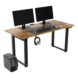 Biurko gamingowe ULTRADESK Uplift Brązowy