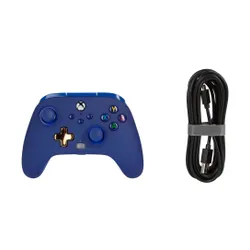 Powera Enhanced Midnight Blue Pad для Xbox Series X / S, Xbox One, ПК-проводной