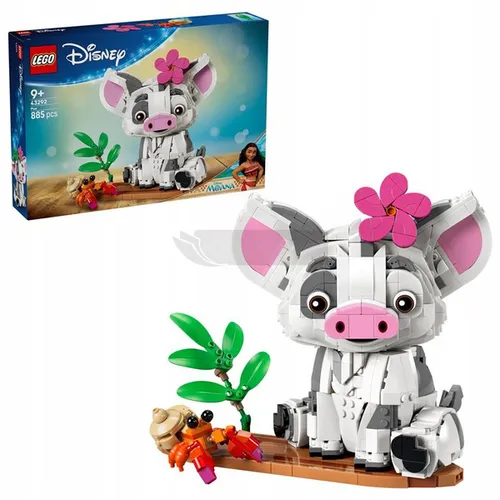 LEGO Disney 43292 Vaiana Pua, zestaw klocków 9+