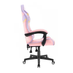 Fotel HELL'S CHAIR HC- 1004 Kids Colorful Różowo-fioletowy