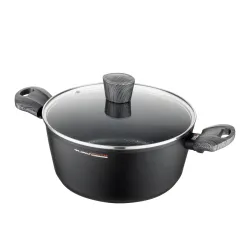 Garnek aluminiowy z pokrywką FLORINA BONO 4 l