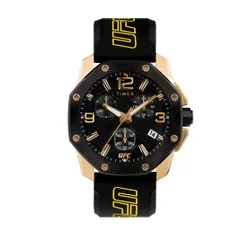 Timex Icon Kronograf Saati TW2V58500 Gold / Black