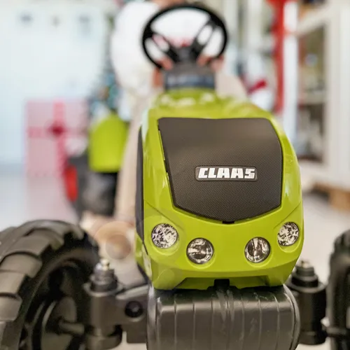 Falk Traktor na Pedały Claas Duży z Przyczepką od 3 lat