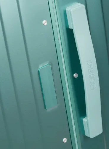 Walizka duża American Tourister Soundbox Alu - dusty turquoise