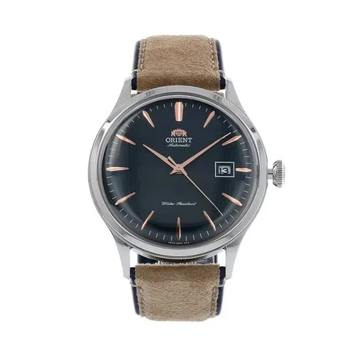 Часы Orient Bambino Ra-AC0P02L10B Navy / Brown