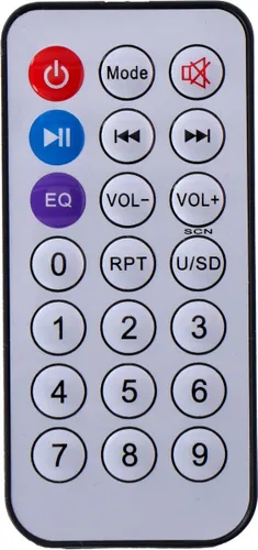 Głośnik mobilny DUNLOP D344 Radio FM Czarny