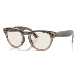 Okulary RAY BAN Meta Headliner Ciepły Kamienny Połysk