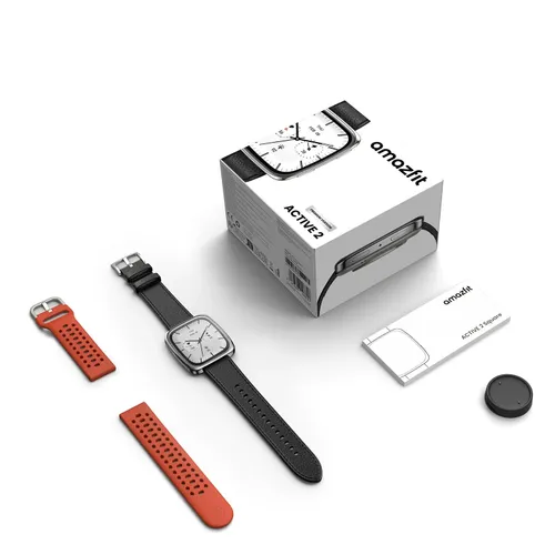 Smartwatch AMAZFIT Active 2 Square NFC Czarny