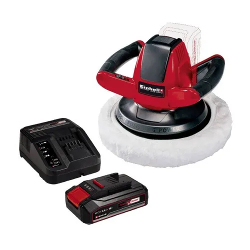 Polerka EINHELL CE-CB 18/254 Li-Solo 2093301 + Akumulator EINHELL 4512097 2.5 Ah 18V + Ładowarka