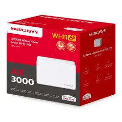 Router MERCUSYS Halo H80X 2.4 / 5 GHz (DualBand), Wi-Fi Mesh