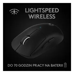 Myszka gamingowa Logitech G Pro X Superlight Czarny