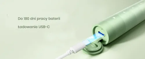 Szczoteczka soniczna OCLEAN Flow Zielony