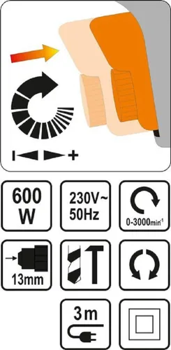 Wiertarka udarowa Sthor 78992