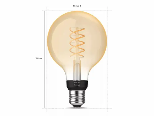 Żarówka LED Philips Hue Filament E27 G93 7,2W