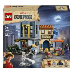 LEGO 75642 ONE PIECE: Столкновение с капитаном Смокером, набор кубиков 9+