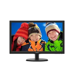 Philips Monitor 21.5 223V5LHSB2/00  LED HDMI Czarny