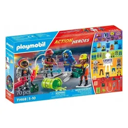 PLAYMOBIL 71468 MY FIGURES: STRAŻ POŻARNA