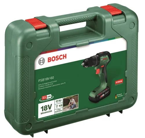 Wiertarko-wkrętarka BOSCH PSR 18V-60 06039D7201