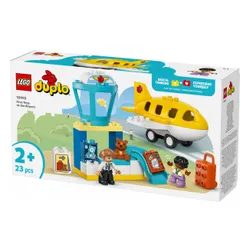 LEGO Klocki DUPLO 10443 Pierwszy raz: Na lotnisku