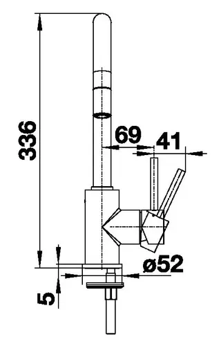 Bateria BLANCO Mida 526145 Czarny