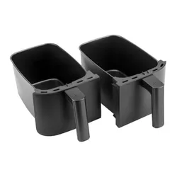 Air Fryer Frytkownica beztłuszczowa NUTRIBULLET Twin Drawer NBA081B 8l z podwójnym koszem