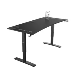 Biurko Ultradesk CRUISER 160cm Regulacja wysokości Czarny