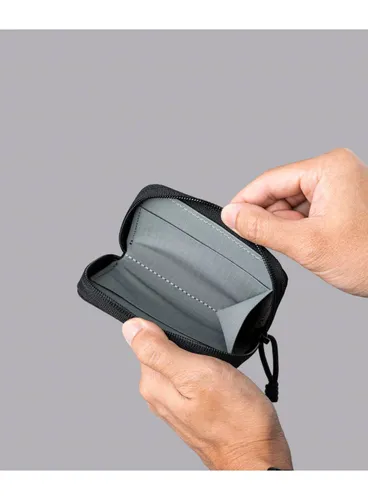 Кошелек Alpaka Zip Coin, черный