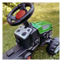 Woopie Traktor na Pedały Farmer GoTrac MAXI z Przyczepą Ciche Koła