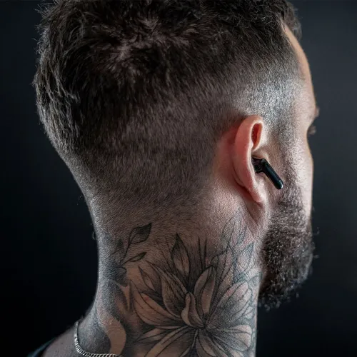 Słuchawki bezprzewodowe 3mk HARDY LifePods Pro ANC Dokanałowe Bluetooth 5.3 Czarny