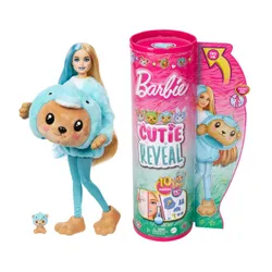 Кукла Mattel Barbie Cutie Reveal Teddy Bear Doll - Dolphin