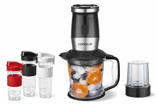 Blender kielichowy CONCEPT SM3390 (Sportowy) + 3 bidony w komplecie