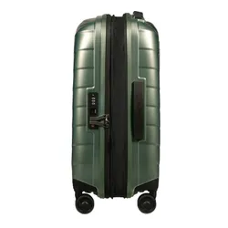 Маленький расширяемый чемодан Samsonite Attrix 55 см (23/26 см) - basil green