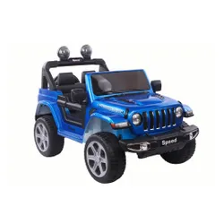 Samochód Na Akumulator Auto Dla Dziecka Jeep Speed Lakier 4X4 Eva Pilot Skóra